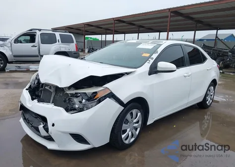 2014 Toyota Corolla L/Le/Le Pls/Prm/S/S Pls from USA, damaged, VIN 5YFBURHE9EP168296